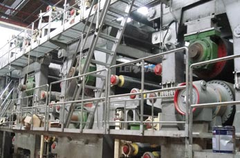 Press section of paper making machine