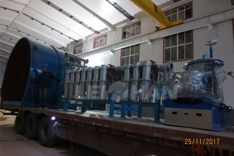 200tpd wrapping paper machine delivery