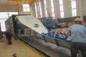 100TPD White Board Paper Fluting Paper line Equipment Delivery Site