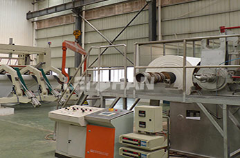 1880mm Toilet Tissue Paper Making Machine