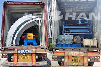 Pulping Equipment Shipped To Iran Paper Mill