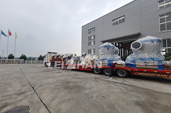 Paper Pulp Equipment Delivery Site For Guangdong Customer