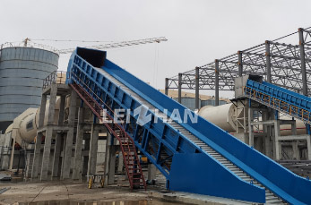 Waste Paper Recycling Machine Chain Conveyor