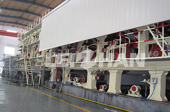 4600mm Three Layer Wire Corrugated Paper Machine