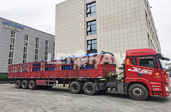 Delivery Site of Chain Conveyor Ordered by Shanxi Customer