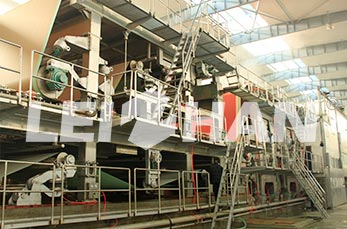 200T Kraft Paper Making Line Equipment for Paper Mill
