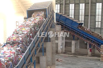 Chain Conveyor in Paper Recycling Process