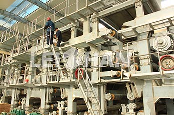 Leizhan Company’s 150T/D Kraft Paper Machine