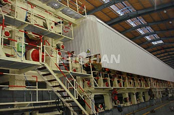 Leizhan’s 120T/D Corrugated Paper Machine